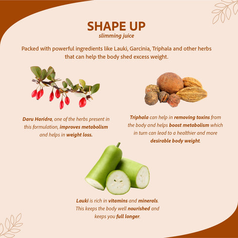 Sri sri tattva shape up slimming juice